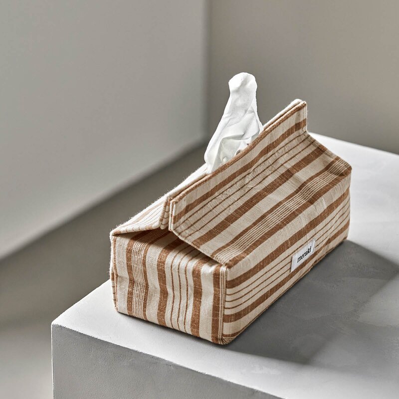 Lommetørkleholder 24x12,5 cm terrakotta