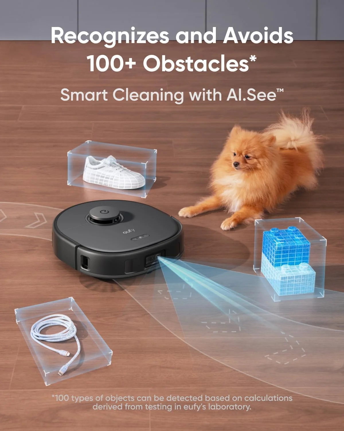 restored X10 Pro Omni Robot Vacuum and Mop Combo, 8,000 Pa Suction, Dual Mops, Auto Mop Washing, Auto Drying, Self-Emptying��(Refurbished Acceptable�� - Image 3