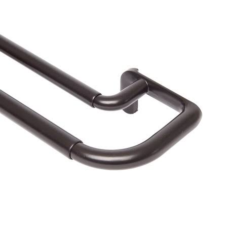 Umbra Twilight Double Curtain Rod Auburn Bronze