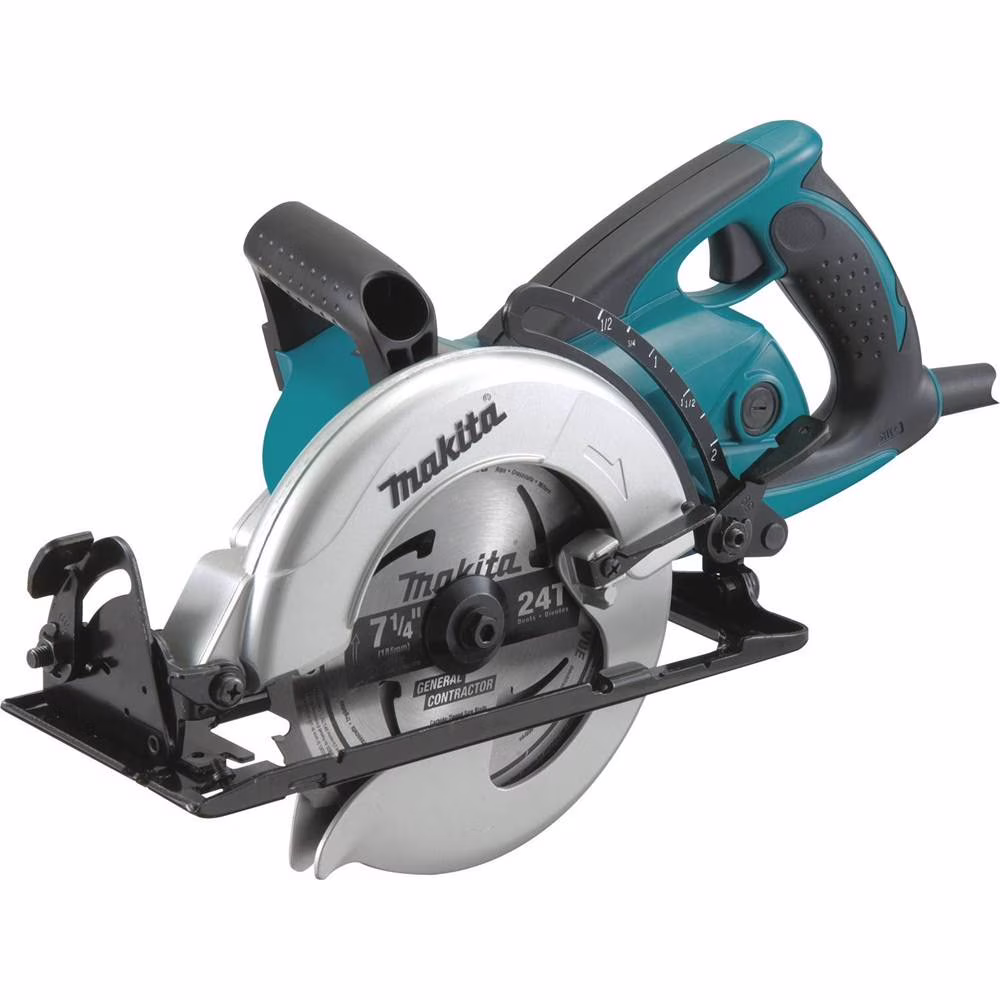 Makita Tools 5477NB Builders 15 Amp Electric 7-1/4 Hypoid Circular Saw w/Blade