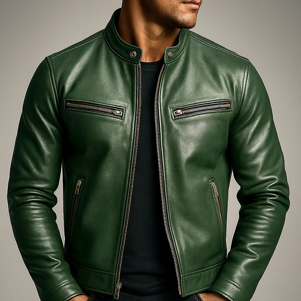 Jace™ | Veste En Cuir Décontractée