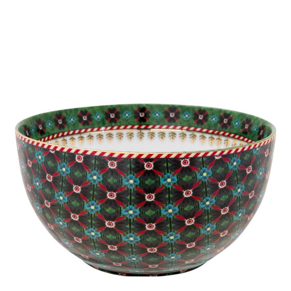 Berry Blues Clover skål 12 cm grønn