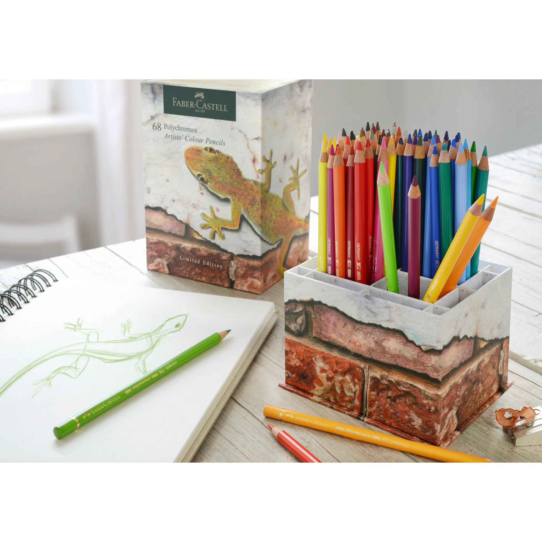 Crayons de couleur Polychromos pour artistes, édition limitée à 68 pièces