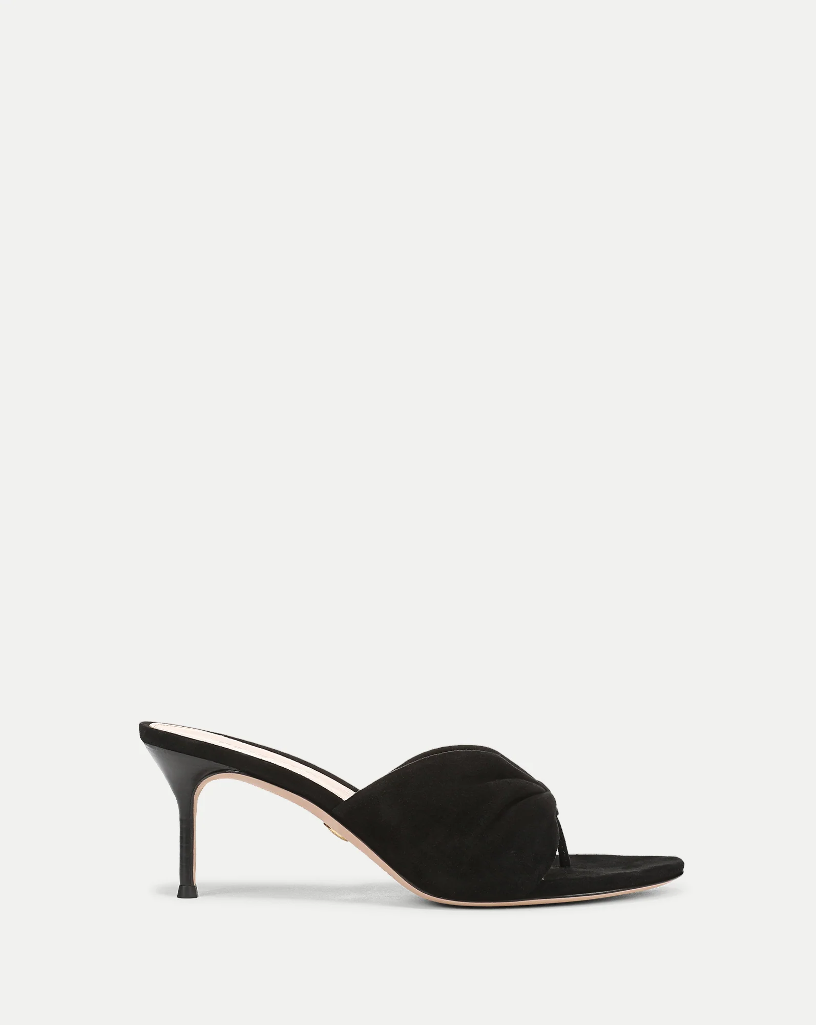Tullia Suede Mid-Heel Sandal