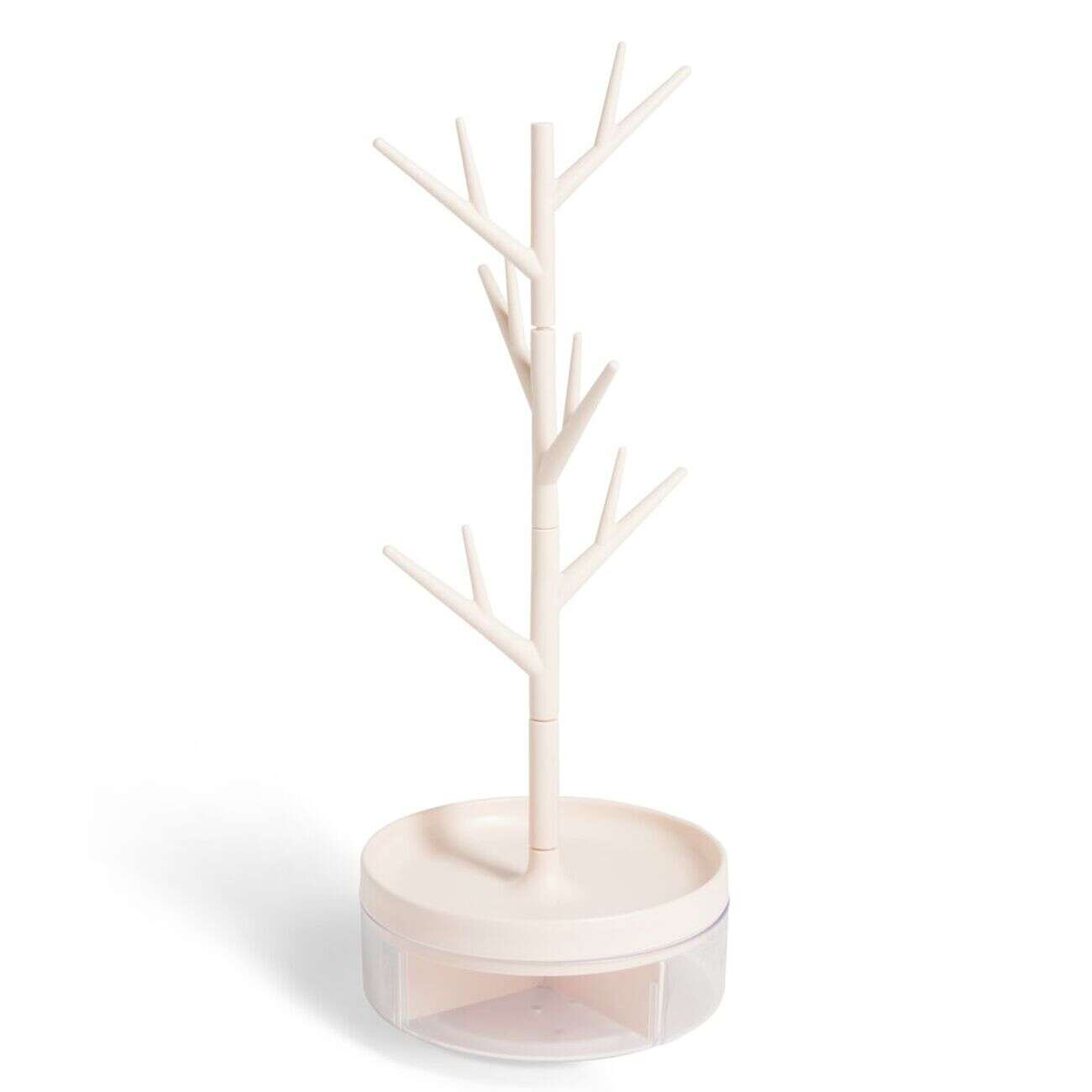 Boîte à bijoux avec porte bijoux Ø13,6xH35cm