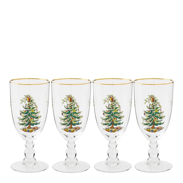 Christmas Tree gobletglass 45 cl 4 stk