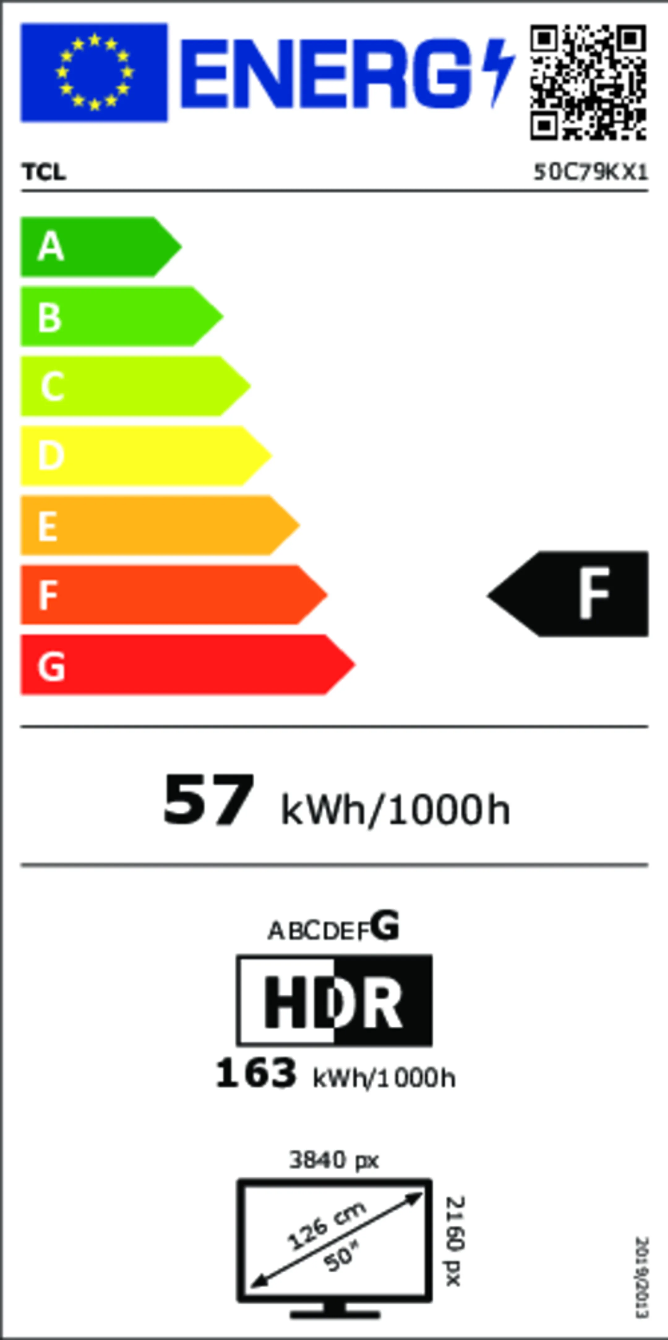 TCL QD Mini-LED 4K TV 50C79K (2025) - 50 inch