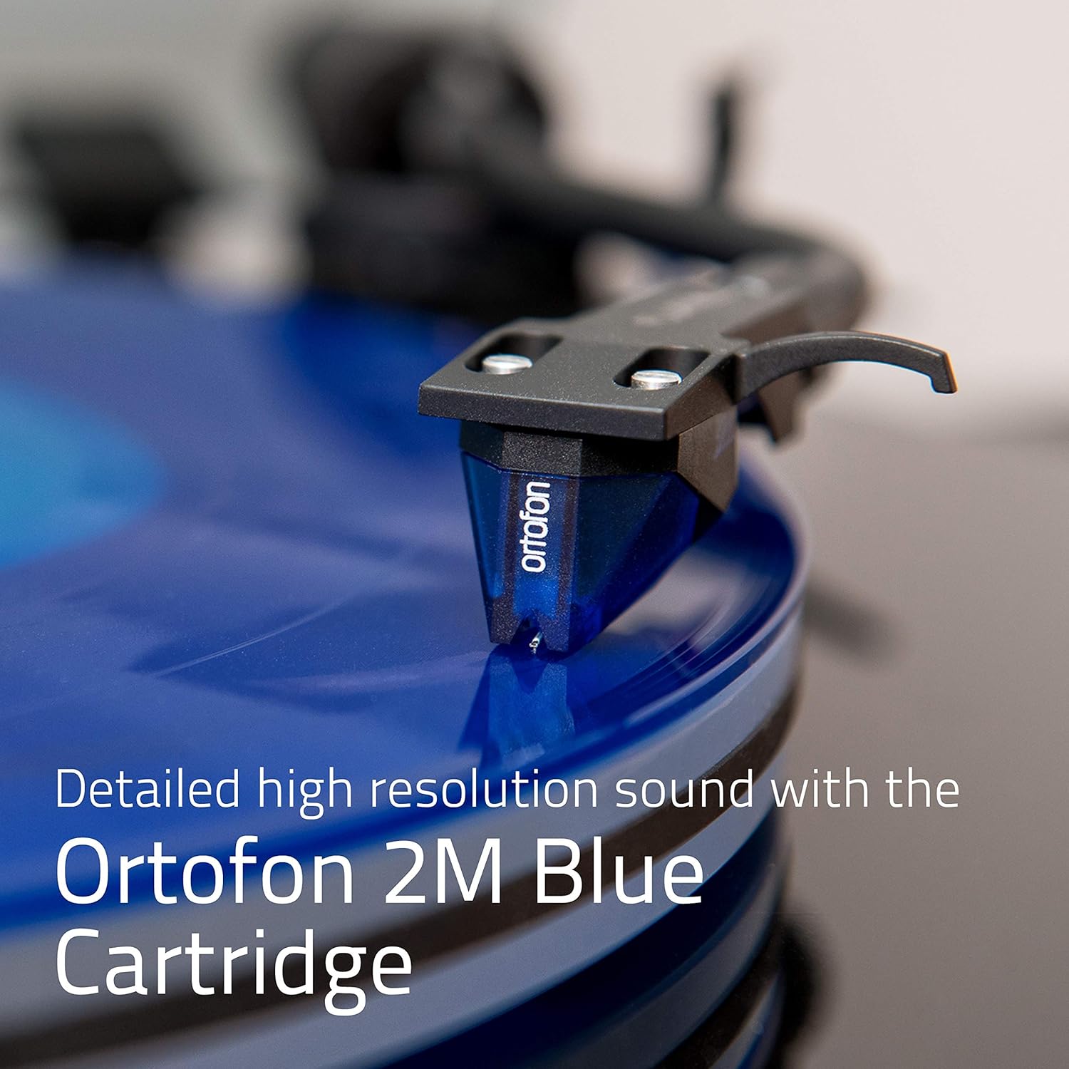 Fluance RT85 Turntable with Ortofon Cartridge  Acrylic Platter  Speed Control  and Vibration Isolation - High Fidelity Vinyl Record Player
