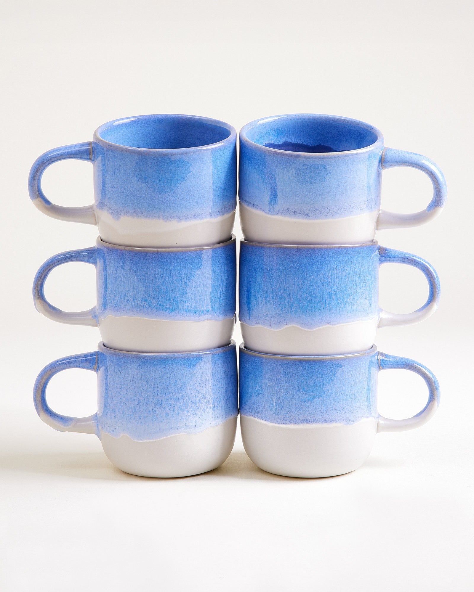 COIMBRA - LARGE MUG CORNFLOWER SET OF 6