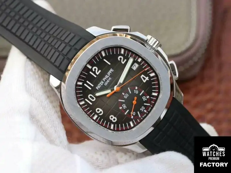 Patek Philippe Aquanaut Chronograph 5968A-001 Black Dial