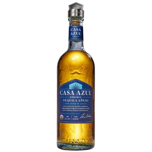 Casa Azul Organic Tequila Añejo, 750 ml