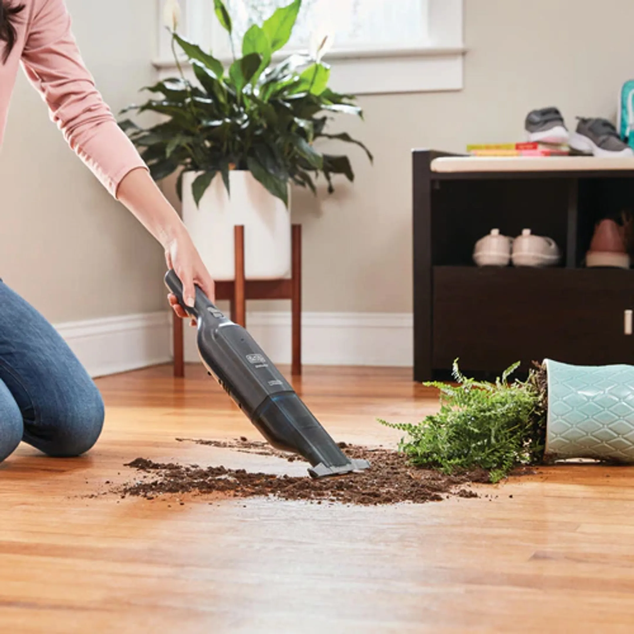 BLACK+DECKER Kruimeldief Slim Handvac HLVC320B11-QW