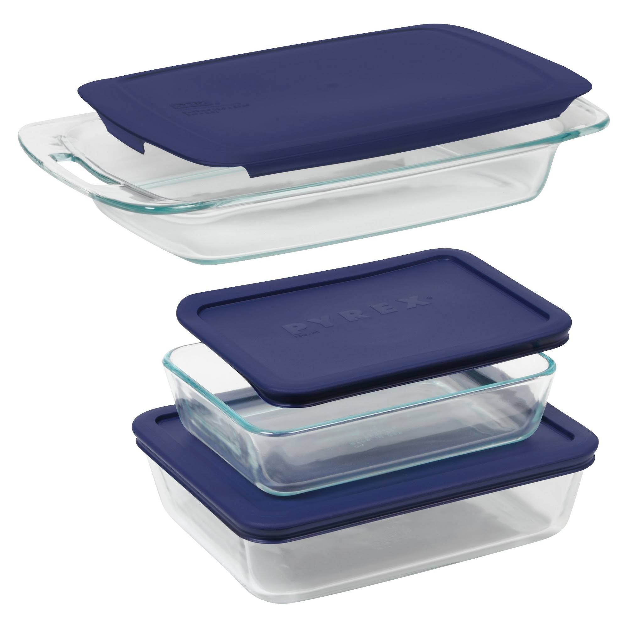 Pyrex 6 Piece Bake N Storage Value Pack