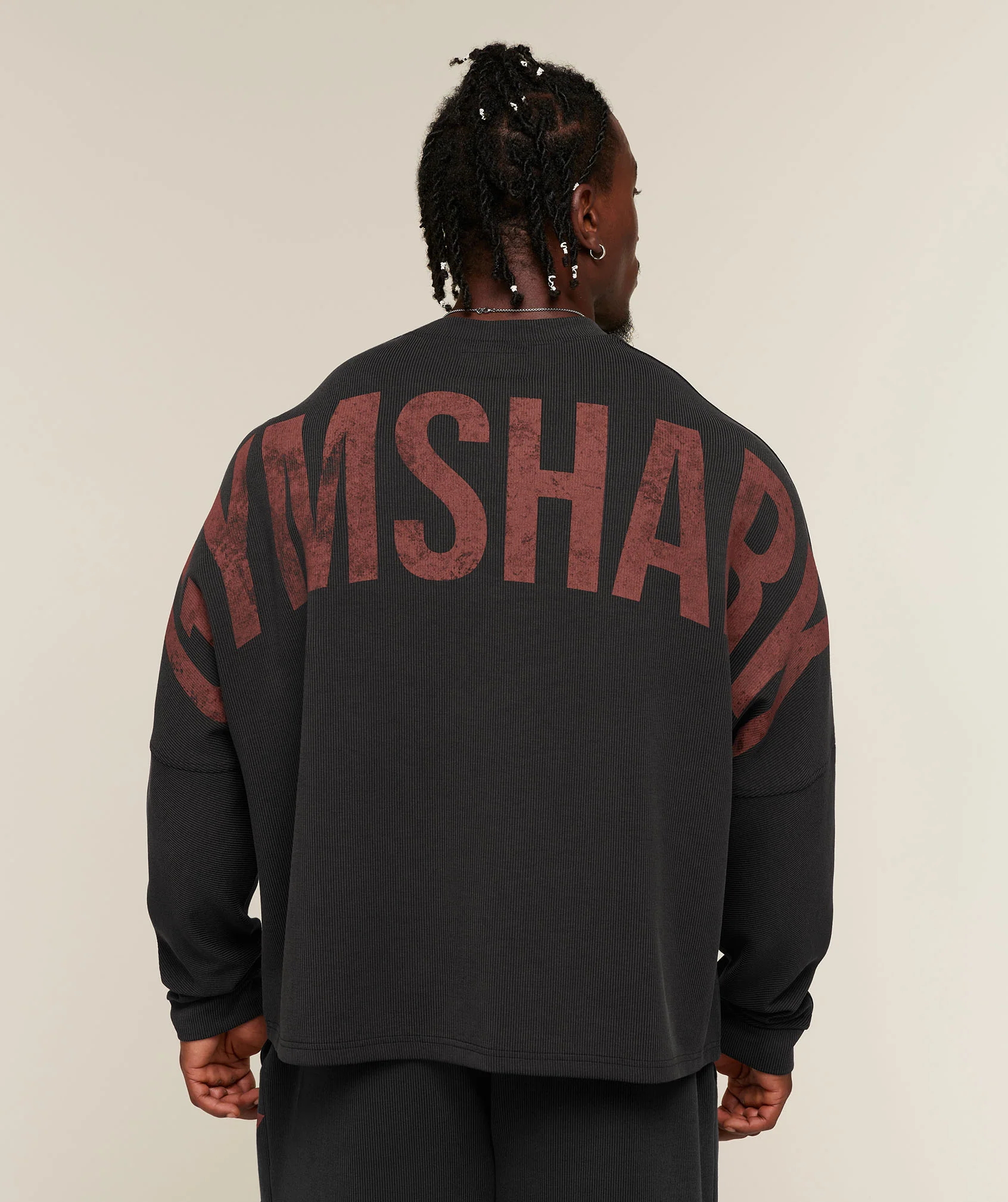 GYMSHARK X SAM SULEK CREW - Black