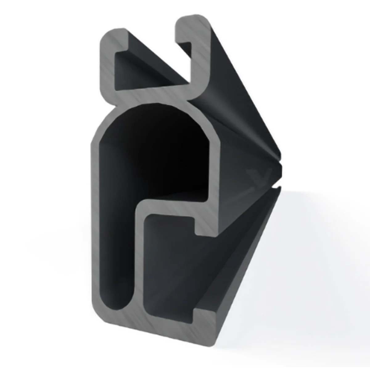 Unirac SolarMount Light Rail 168 in Dark Bronze Anodized Aluminum (315168D)
