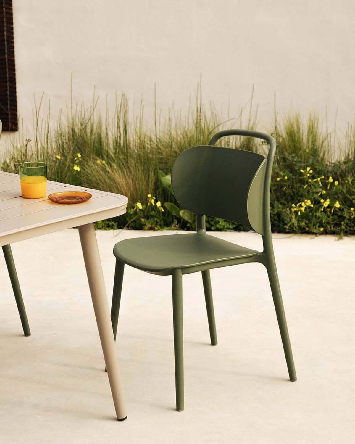 Kole - Pack 2 Sillas de Exterior de Polipropileno Kole
