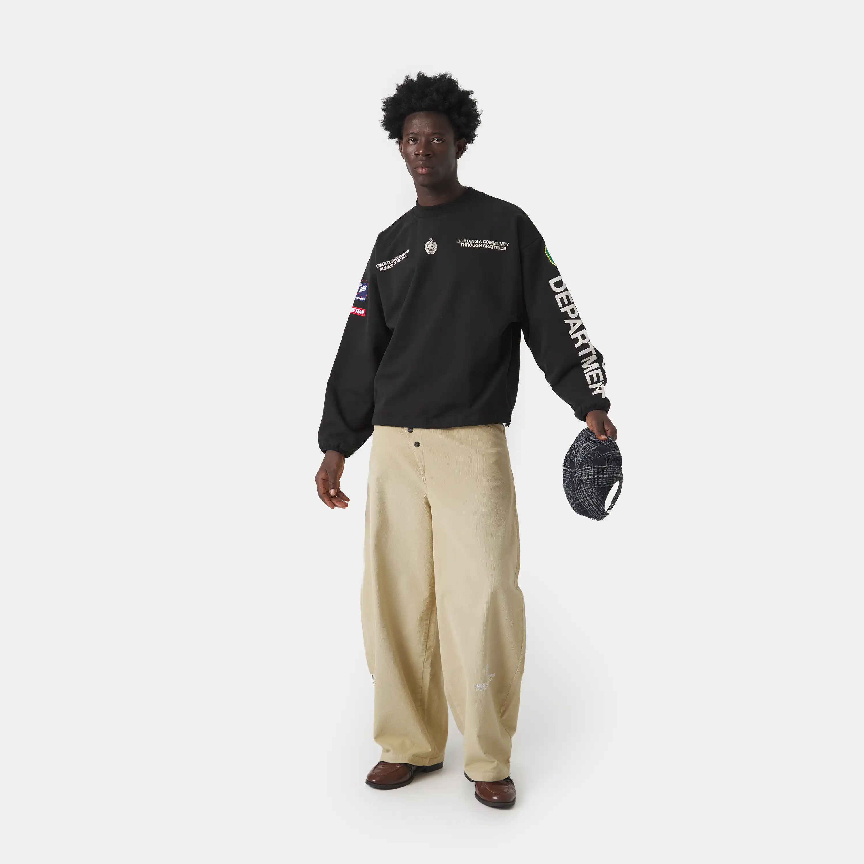 Building Shadow Oversized Crewneck