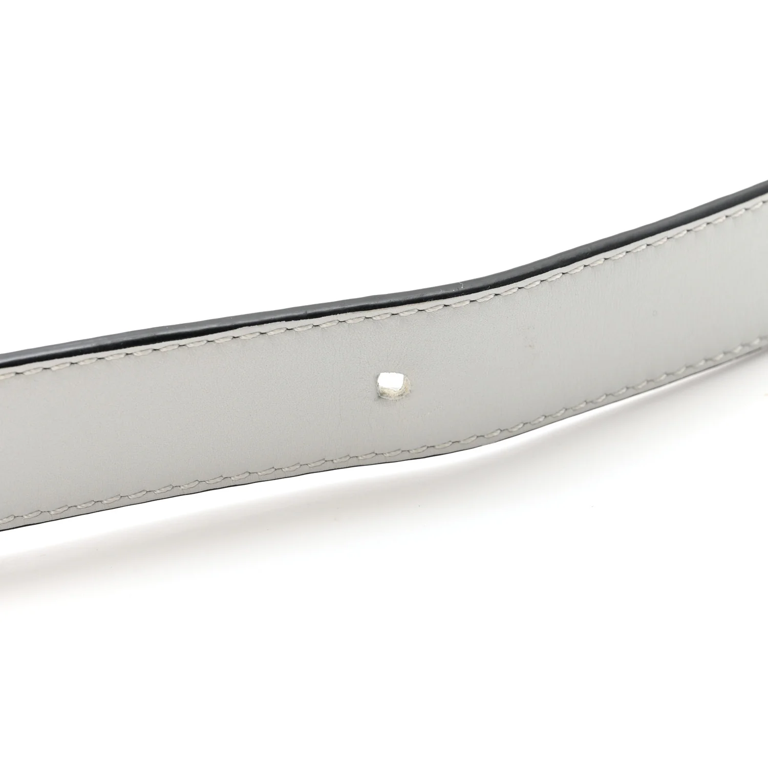 Calfskin Mini Gate Belt Bag Kaolin