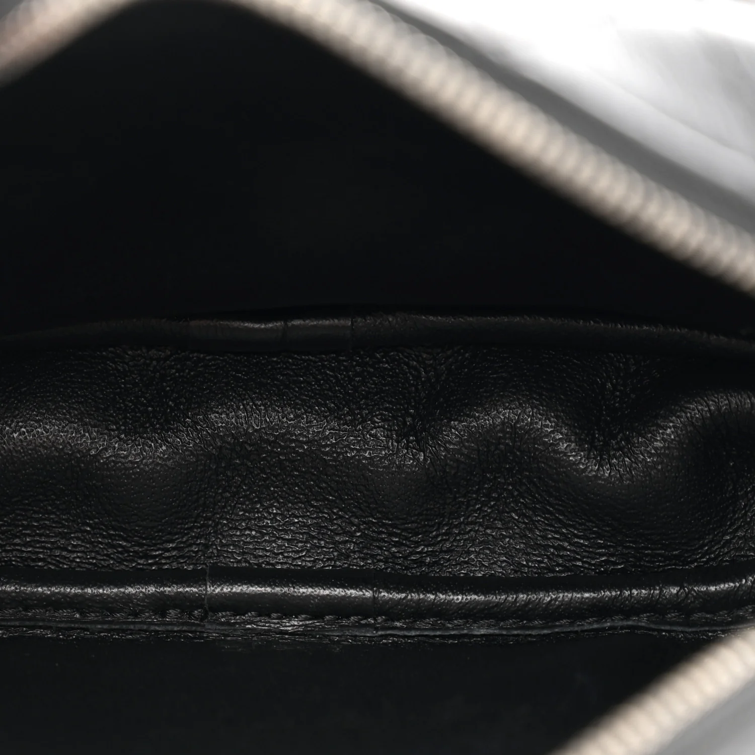 Aged Calfskin Quilted Mini Reissue Camera Case Black