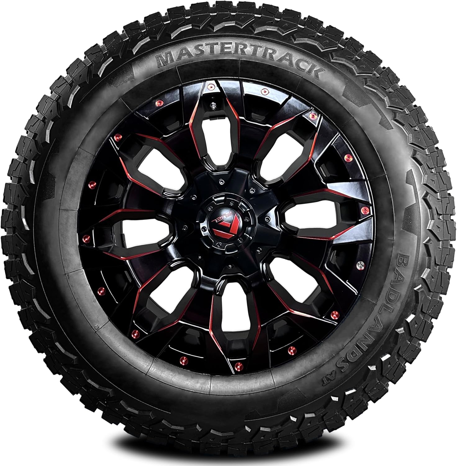 Ensemble de 4 (QUATRE) pneus tout-terrain AT 265/70R17 115T pour SUV - 265/70/17 (pneu seul)