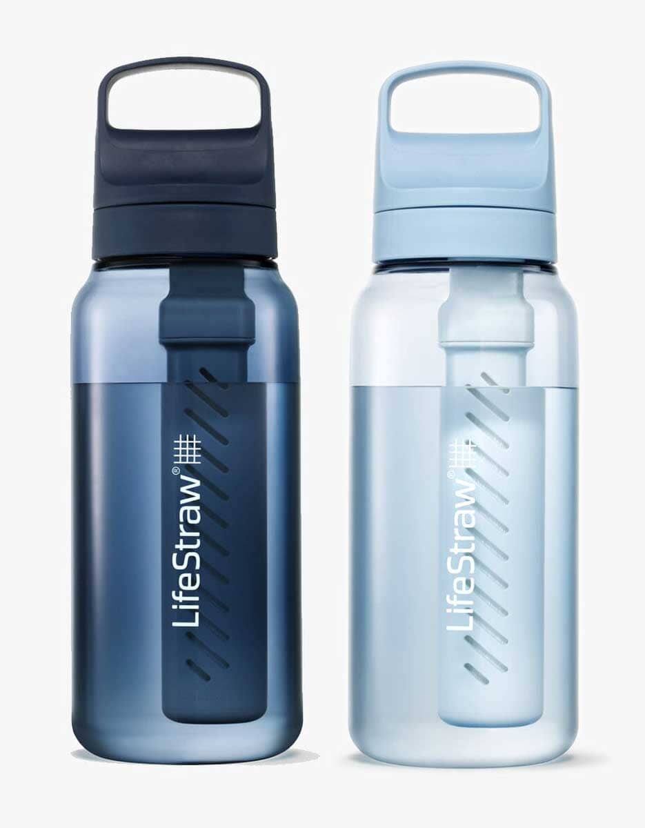 LifeStraw Go Series - Tritan Renew Water Bottle with Filter 2-Pack Icelandic-Aegean