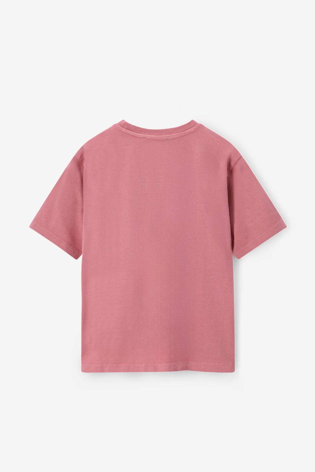 Roze T-shirt met patch