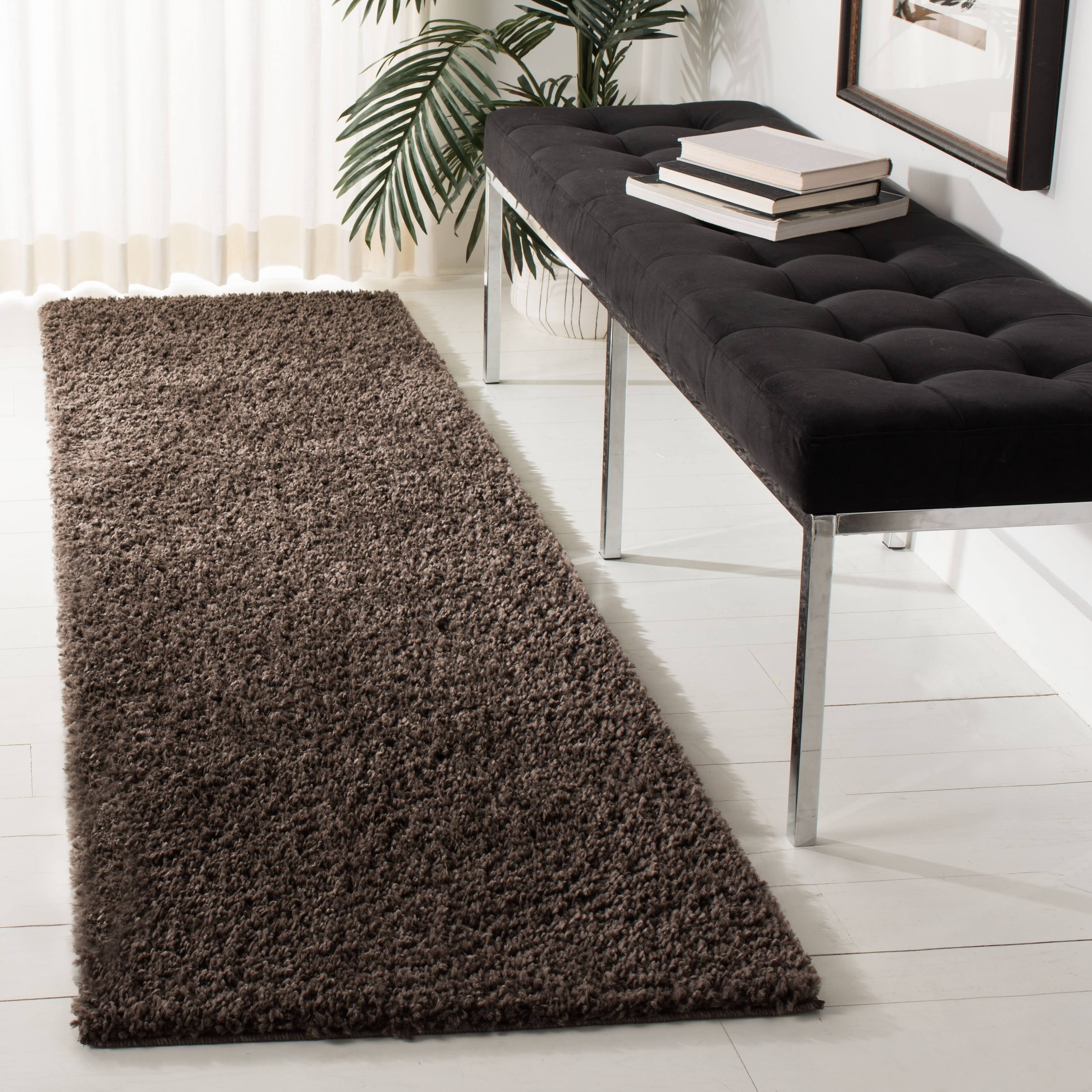 Safavieh August Shag Collection AUG900T Brown Rug - 2' 3