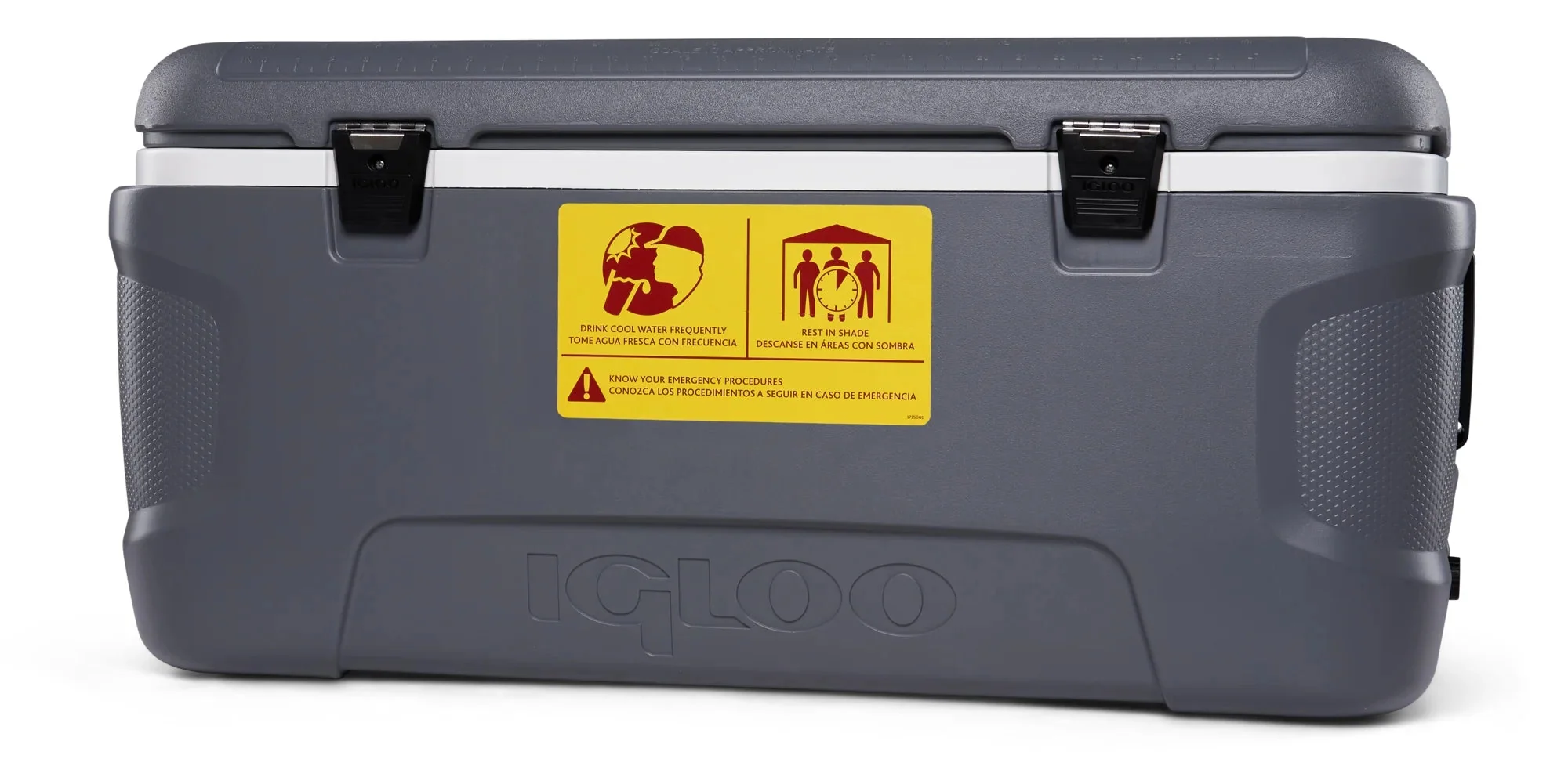 Igloo 120 qt. Workman Series Chest Cooler - Gray