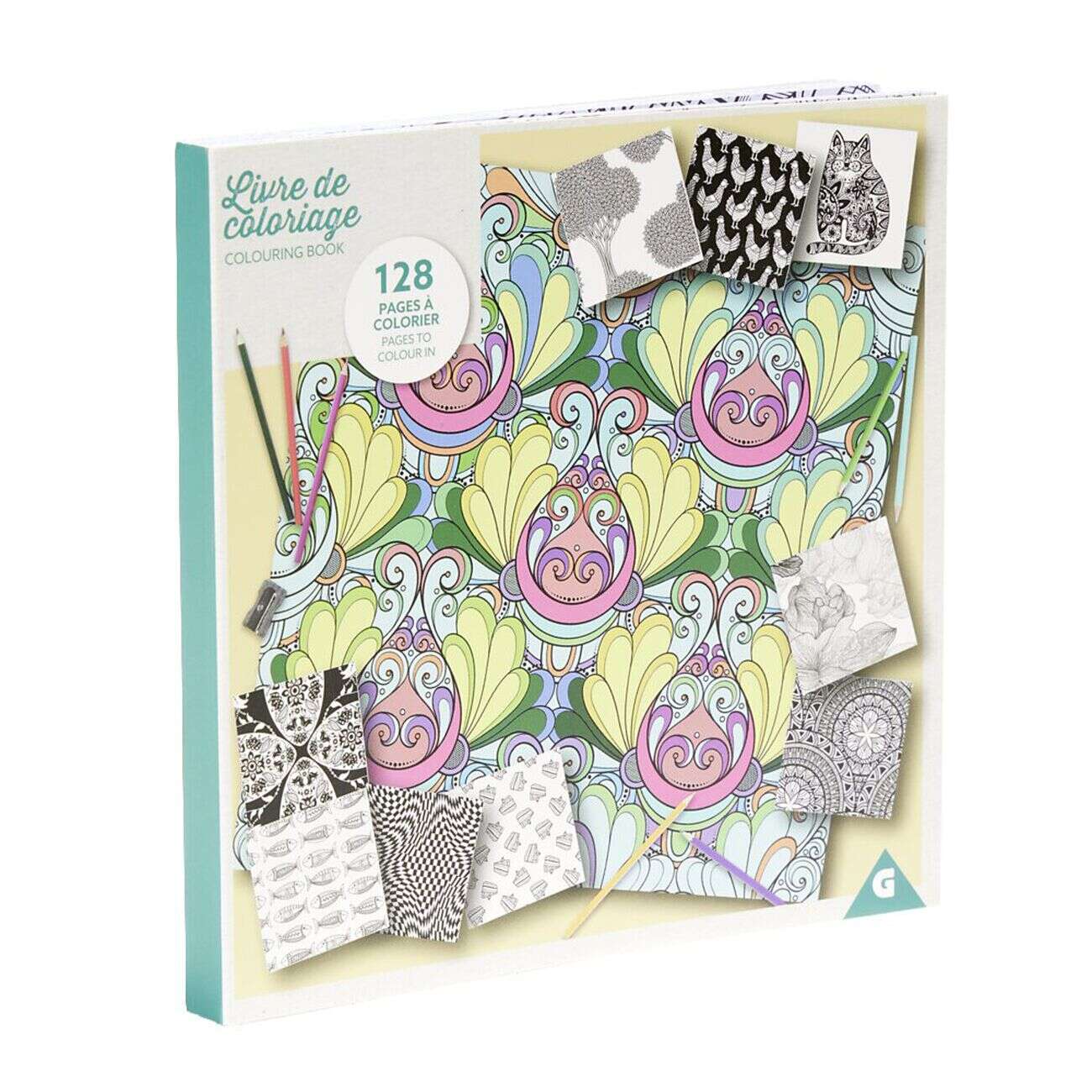 Livre de coloriage adulte 128 pages