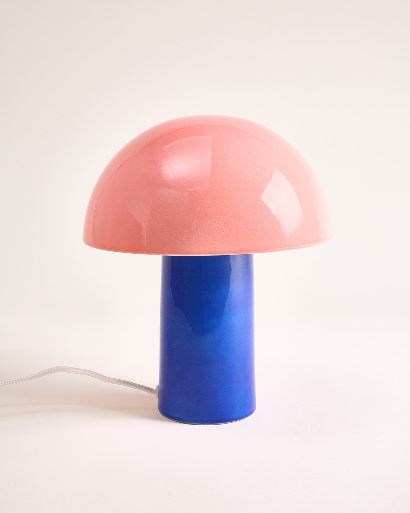 COGUMELO - CERAMIC LAMP PINK BLUE