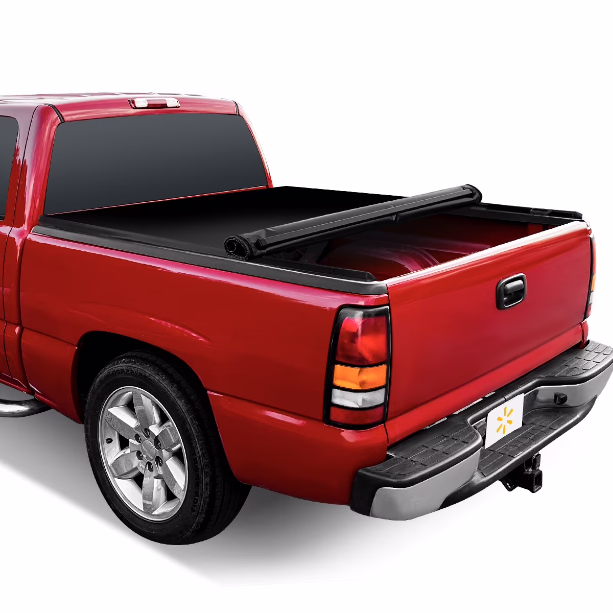 Soft Roll up Truck Bed Tonneau Cover Fits 1999-2006, 07 Classic Silverado / Sierra 1500 2500 HD 3500 HD 6.5FT Bed (78")