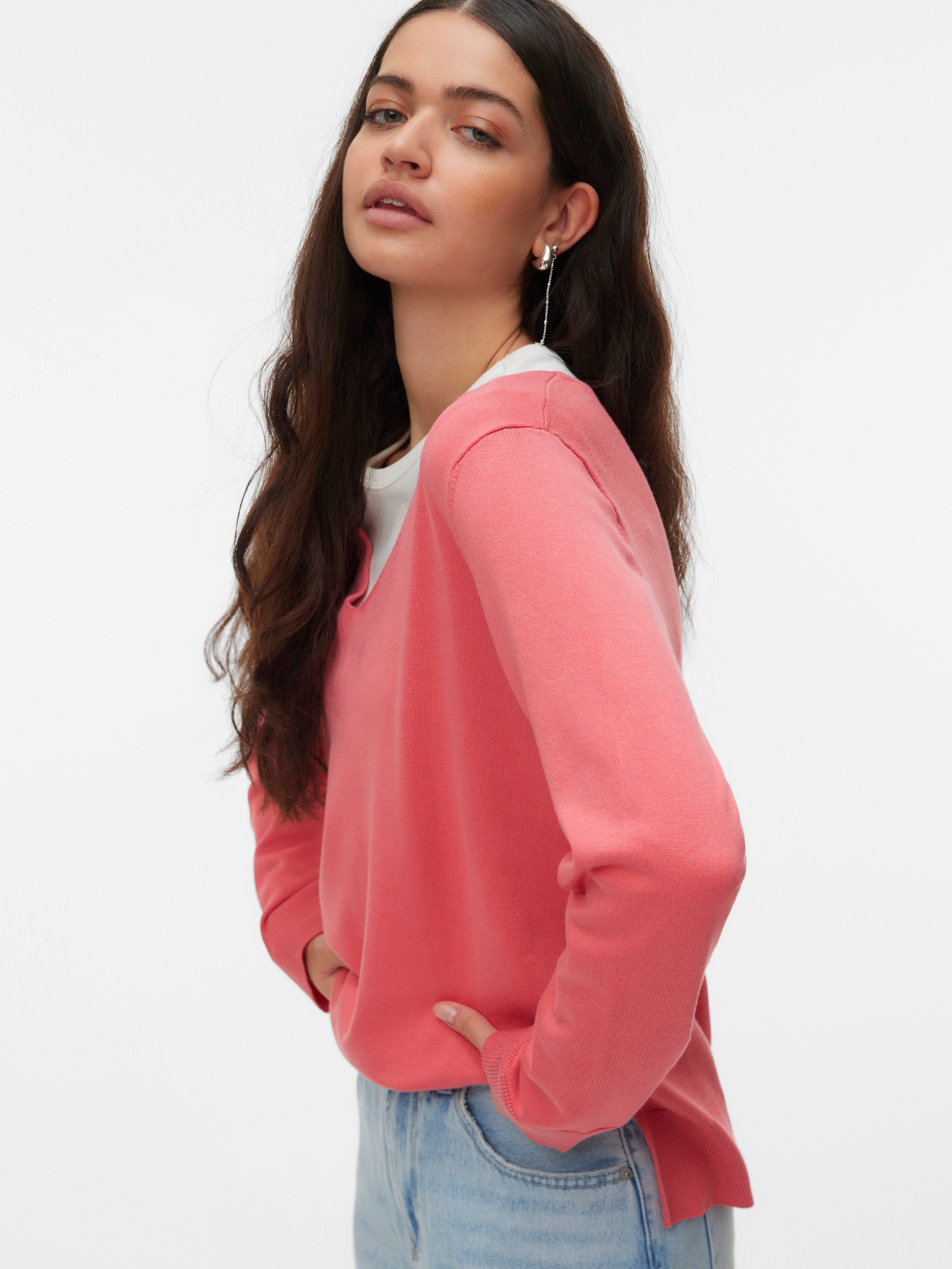 VERO MODA® VMSILJE Knitted pullover
