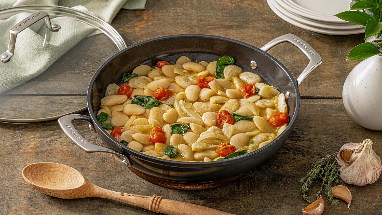 Le Creuset Essential Non-stick Ceramic 10 Pc. Cookware Set