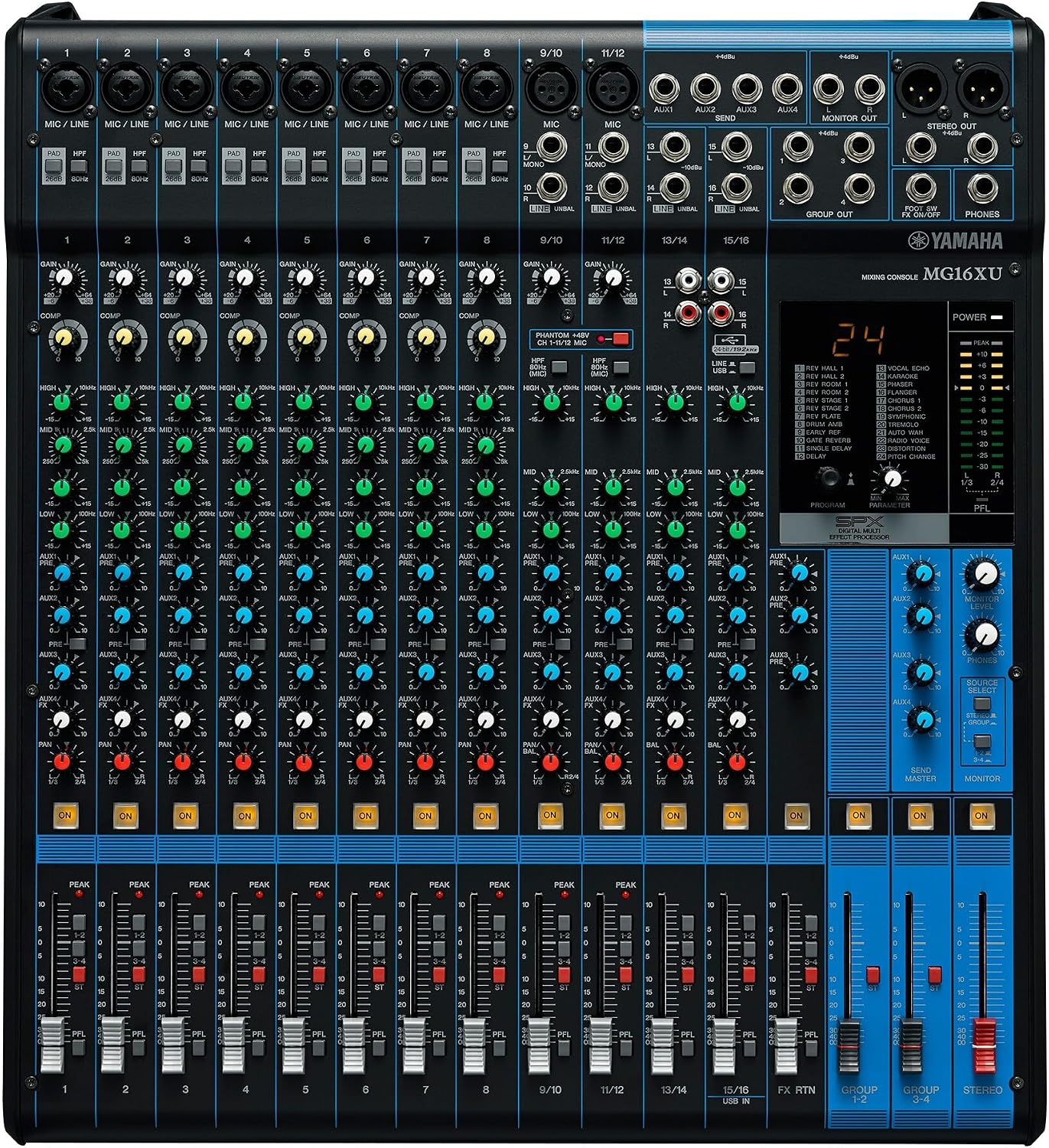 Yamaha MG06 6-Input Compact Stereo Mixer