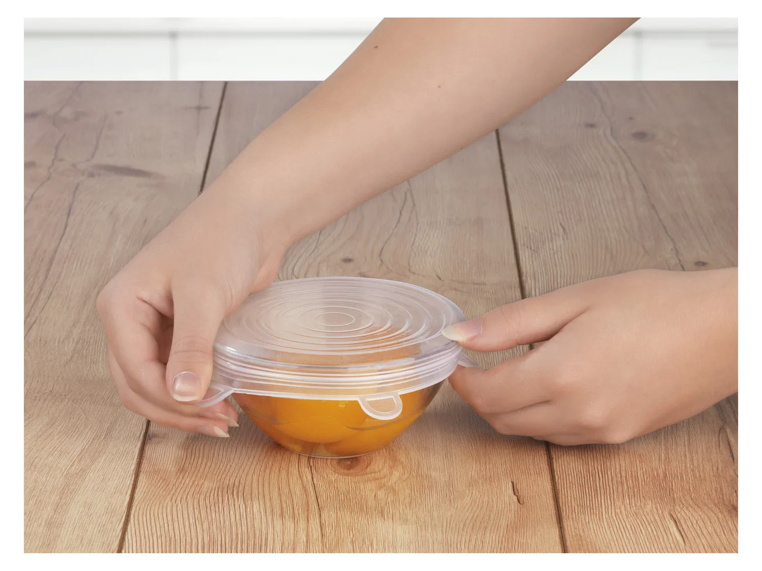 GOURMETmaxx Set de couvercles souples en silicone, 12 pices
