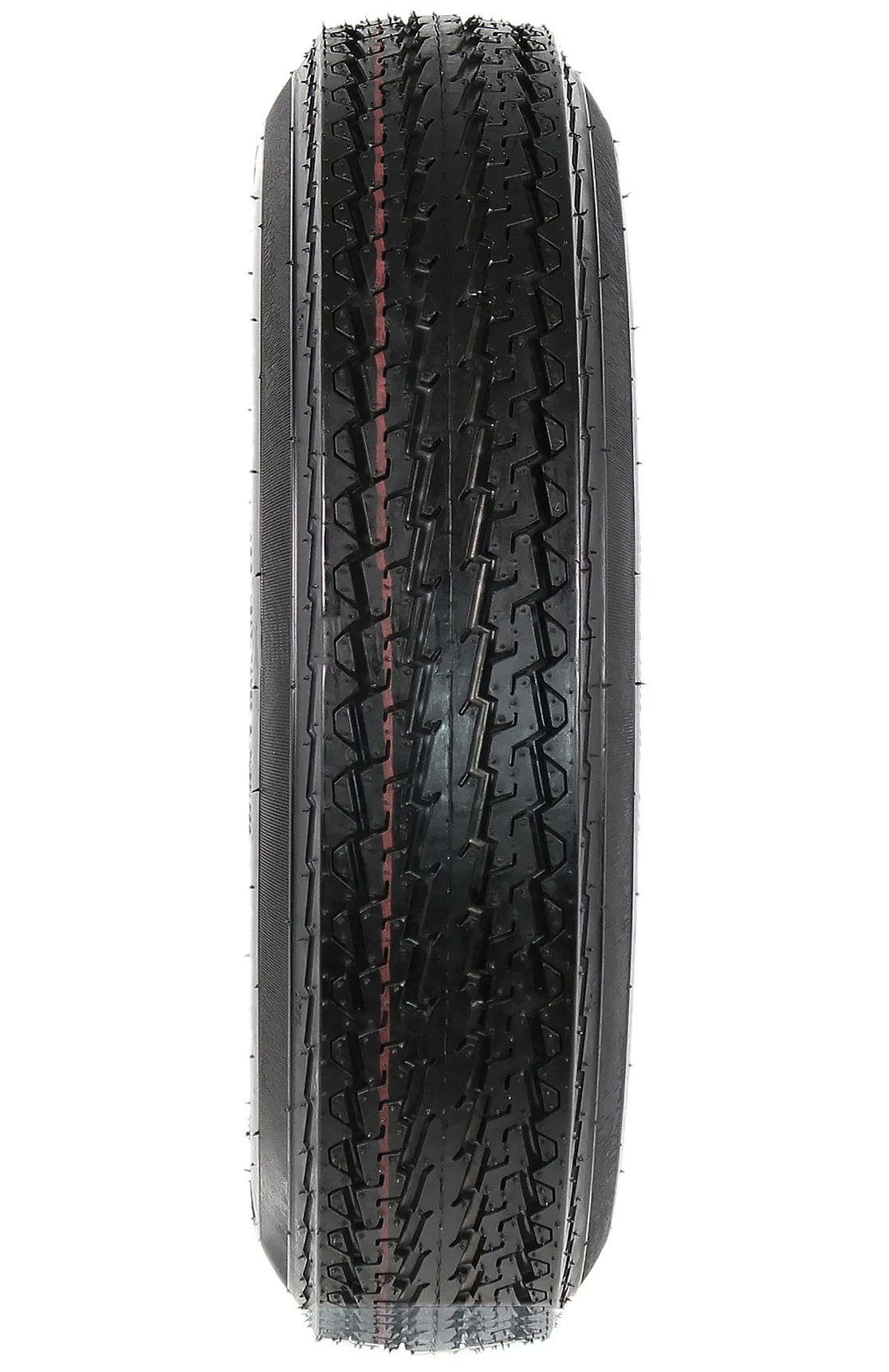 Ecustomrim 2 - Pack Trailer Tires on Rims 4.80 - 12 480 - 12 4.80 x 12 Load B 4 Lug White Wheel