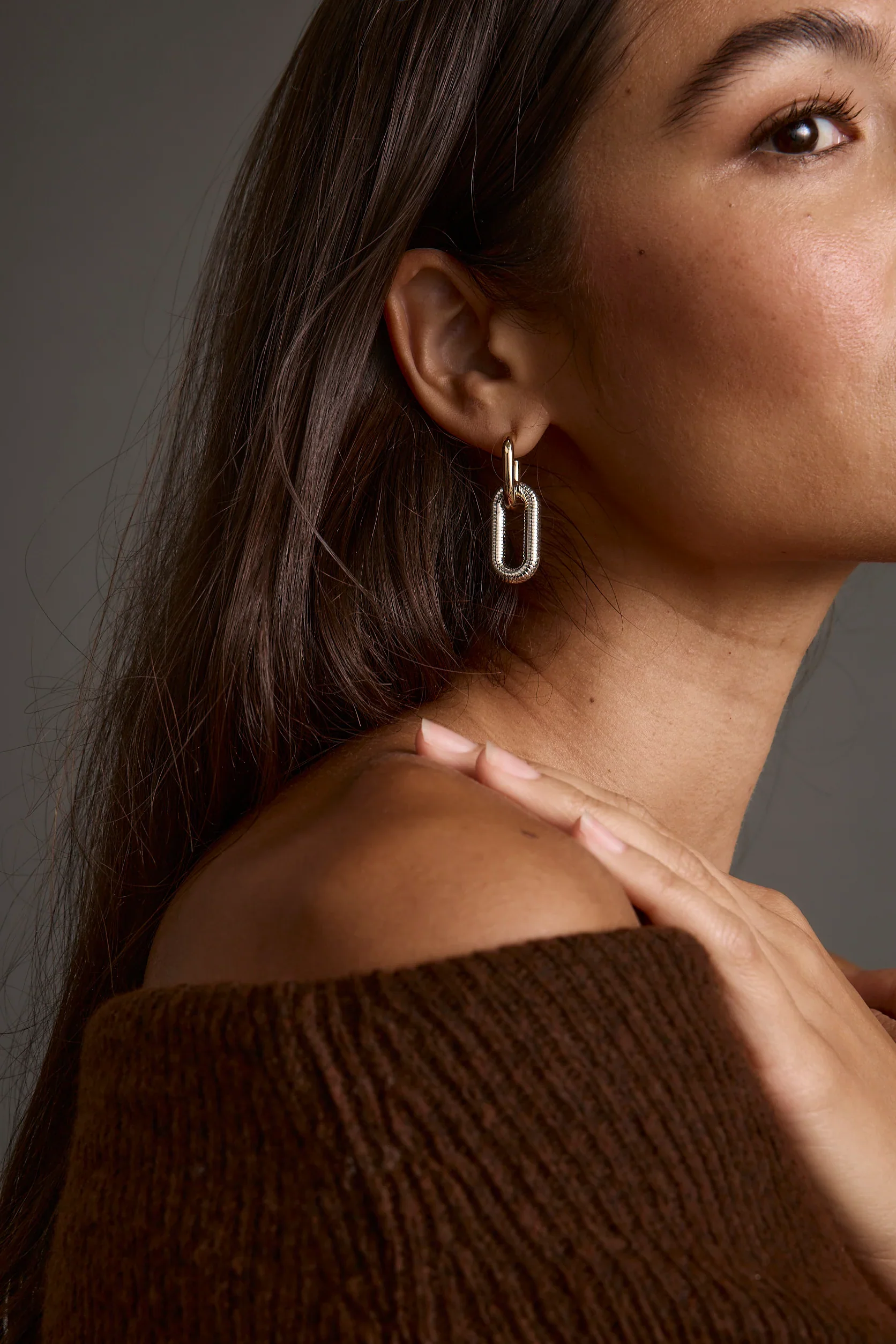 Elsie Mixed Metal Earrings