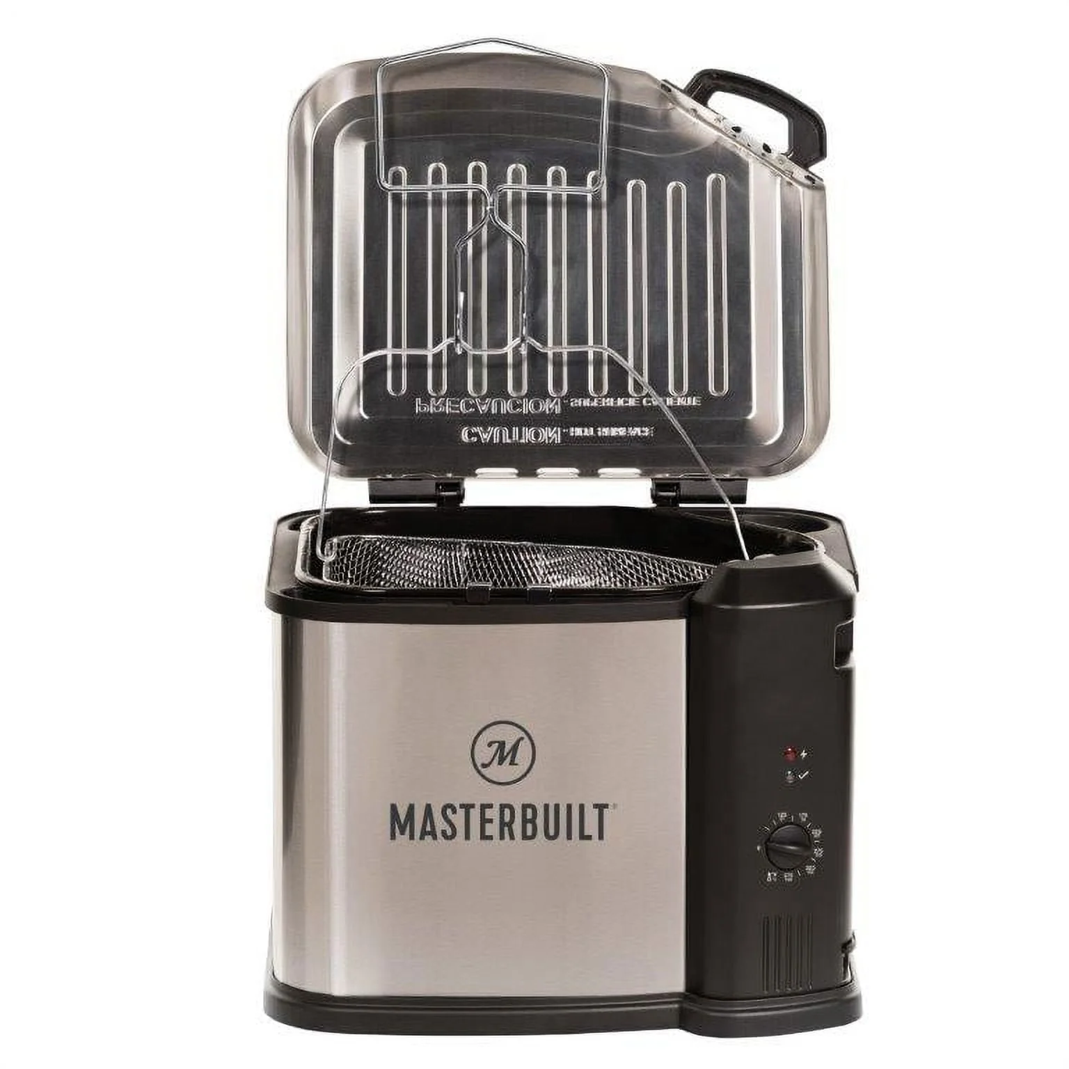 10 Liter XL Electric Fryer, Boiler, Steamer in Silver(10 Liter) - Image 5