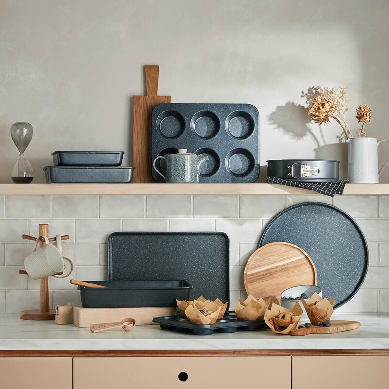 Quantanium Finish bakeplate stor 44,5x30,2x2,4 cm