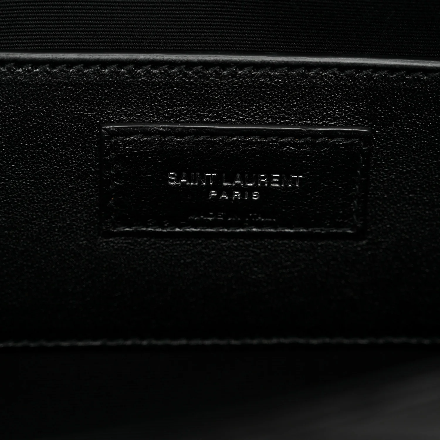 Lambskin Quilted Kate Clutch Black