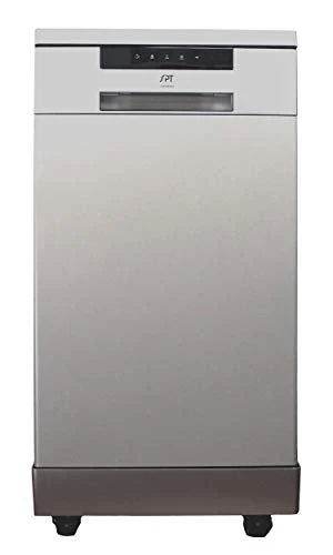 Lave-vaisselle portable SPT SD 9263SSA en acier inoxydable 18 pouces, certifié Energy Star