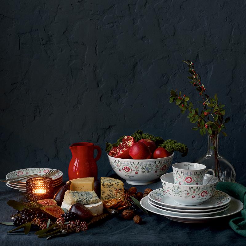 Swedish Grace Winter tallerken 21 cm