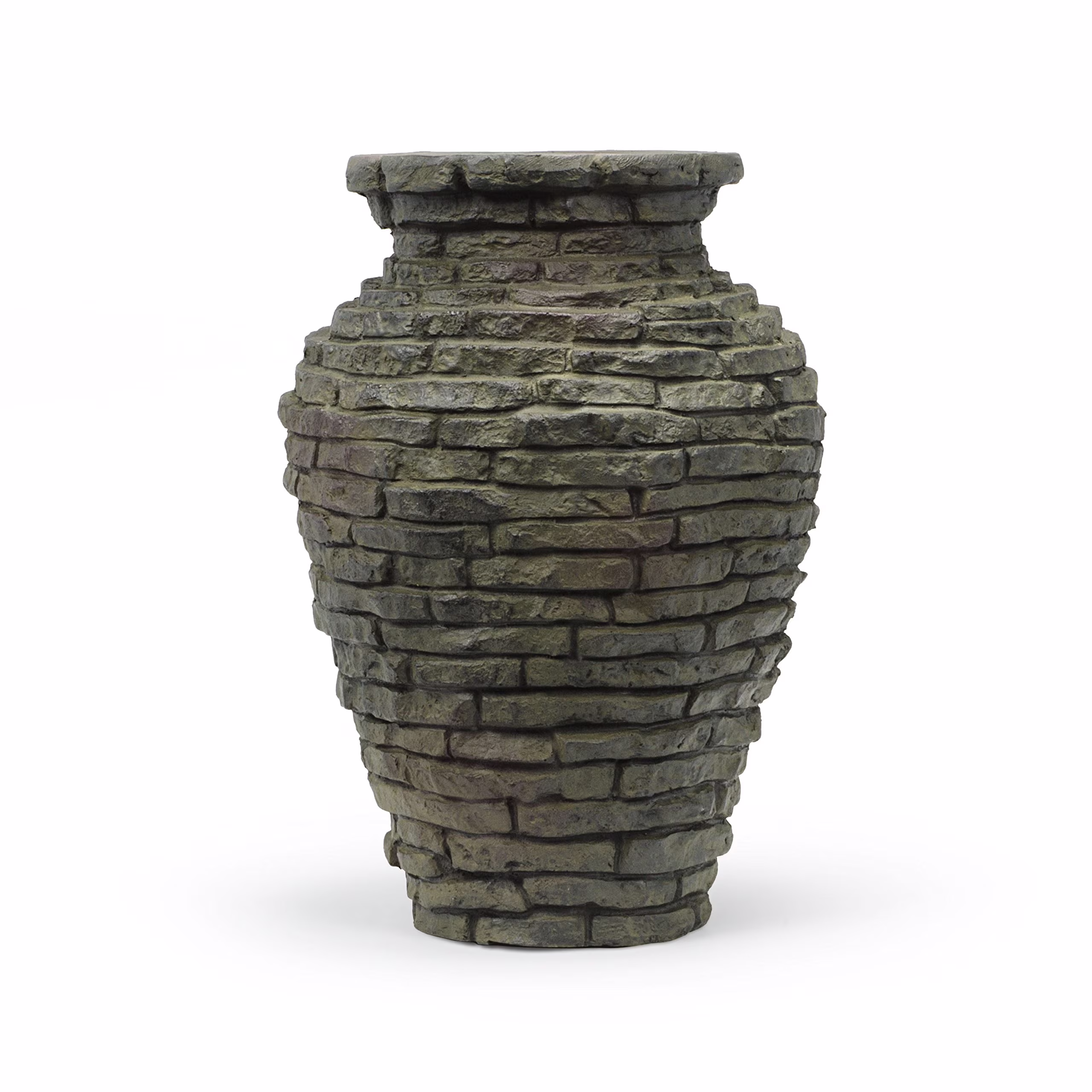 Aquascape 58014 Landscape and Garden, Mini Stacked Urn Water Fountain, Gray Slate