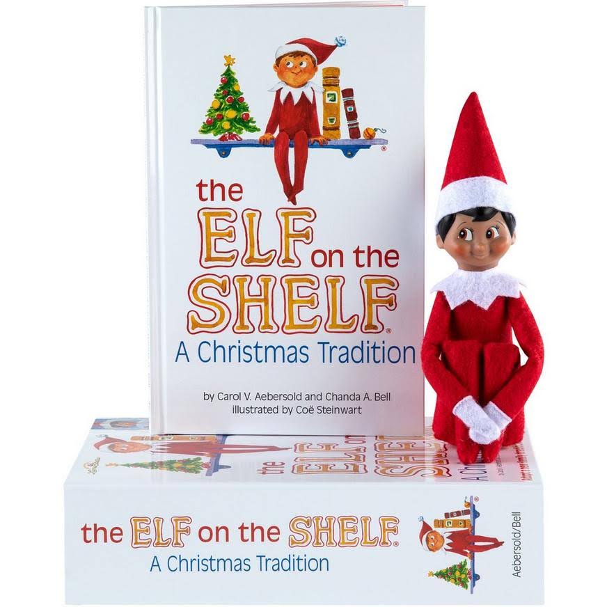 The Elf on The Shelfa?: A Christmas Tradition with Dark Complexion Boy