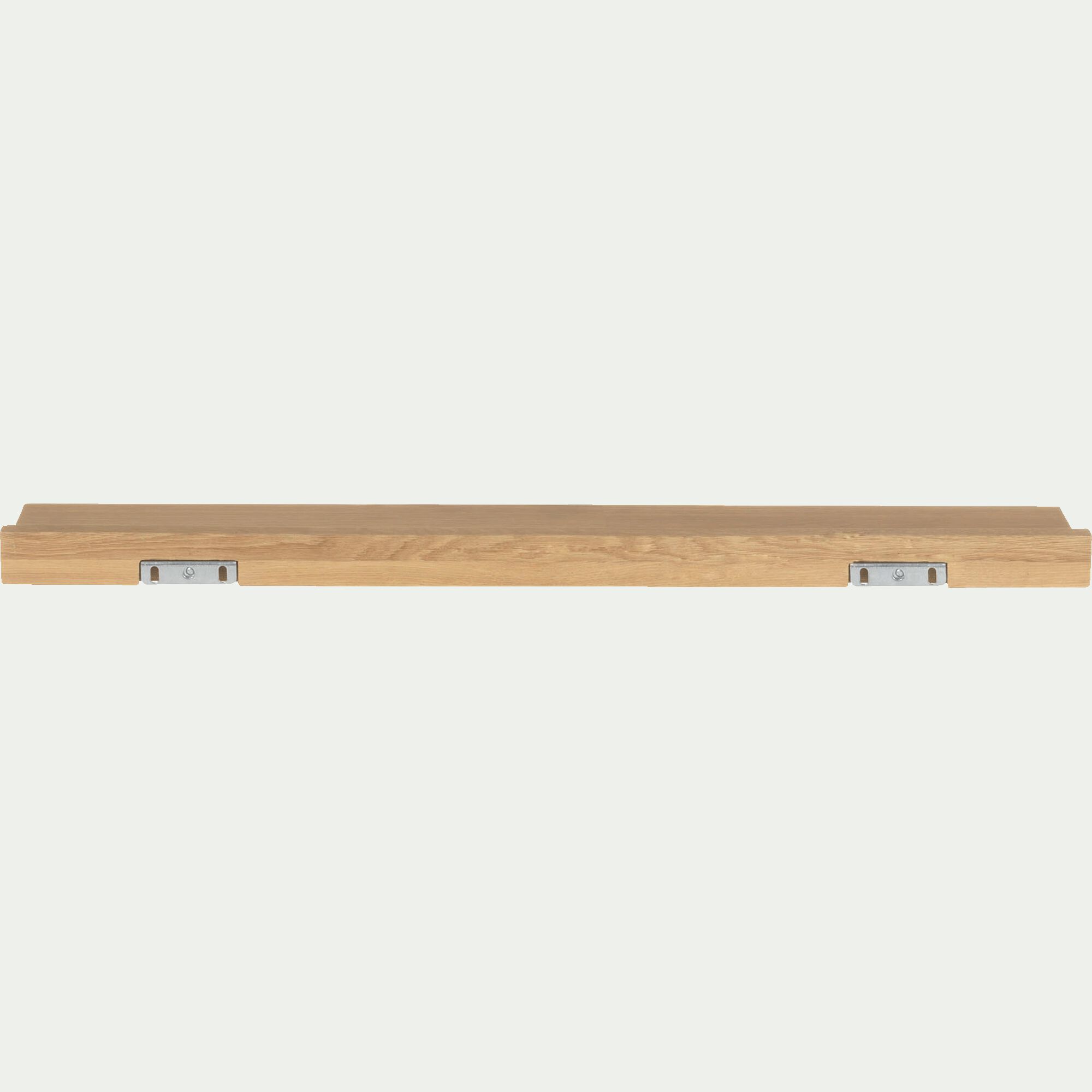 TASSIA - Étagère murale plaquée chêne - L86,6cm