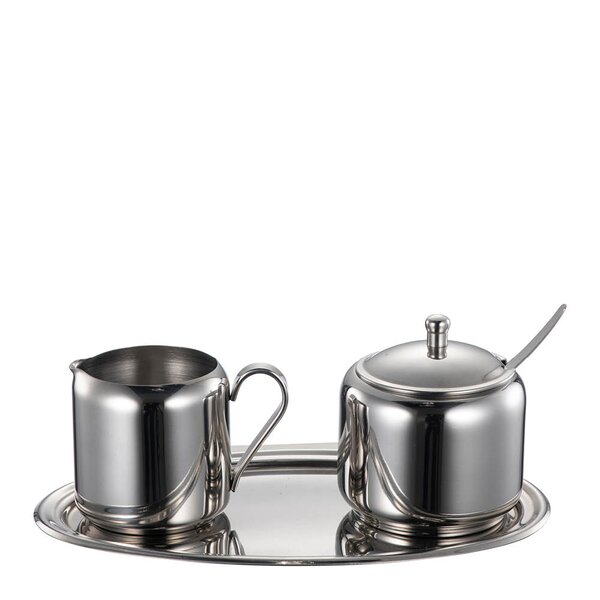 Lundi kaffesett 3 deler 0,16L + 0,2L blank