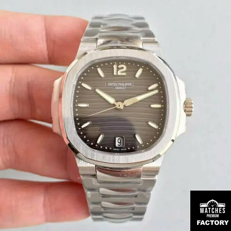 Patek Philippe Nautilus Ladies 7118 / 1A-011 PF Factory Anthracite Dial