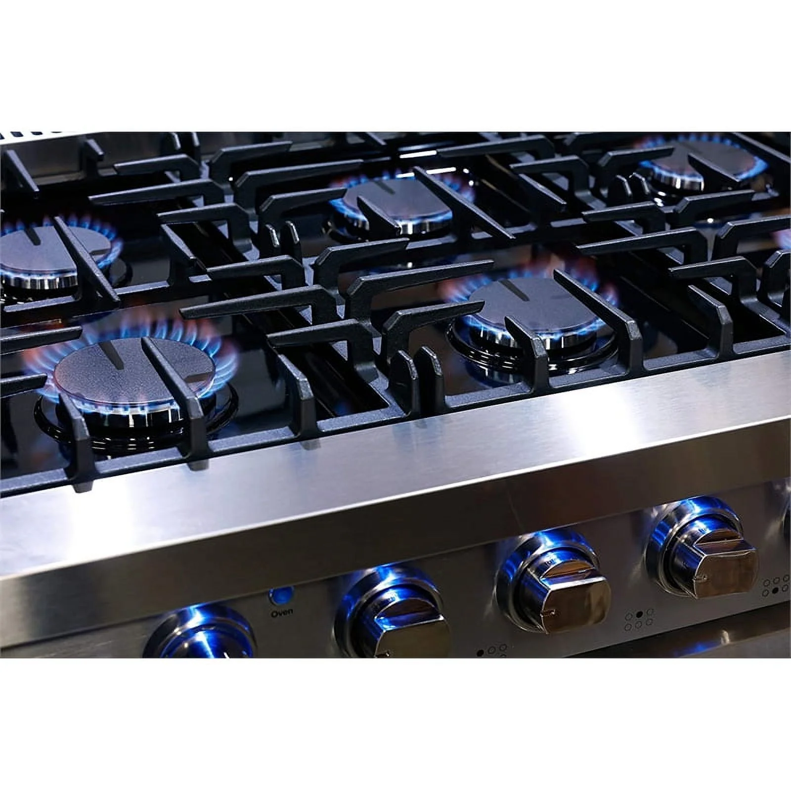 36 Inch 6 Cubic Foot Gas Range Convection Oven with 6 Italian Burners(with out Range Hood) - Image 3