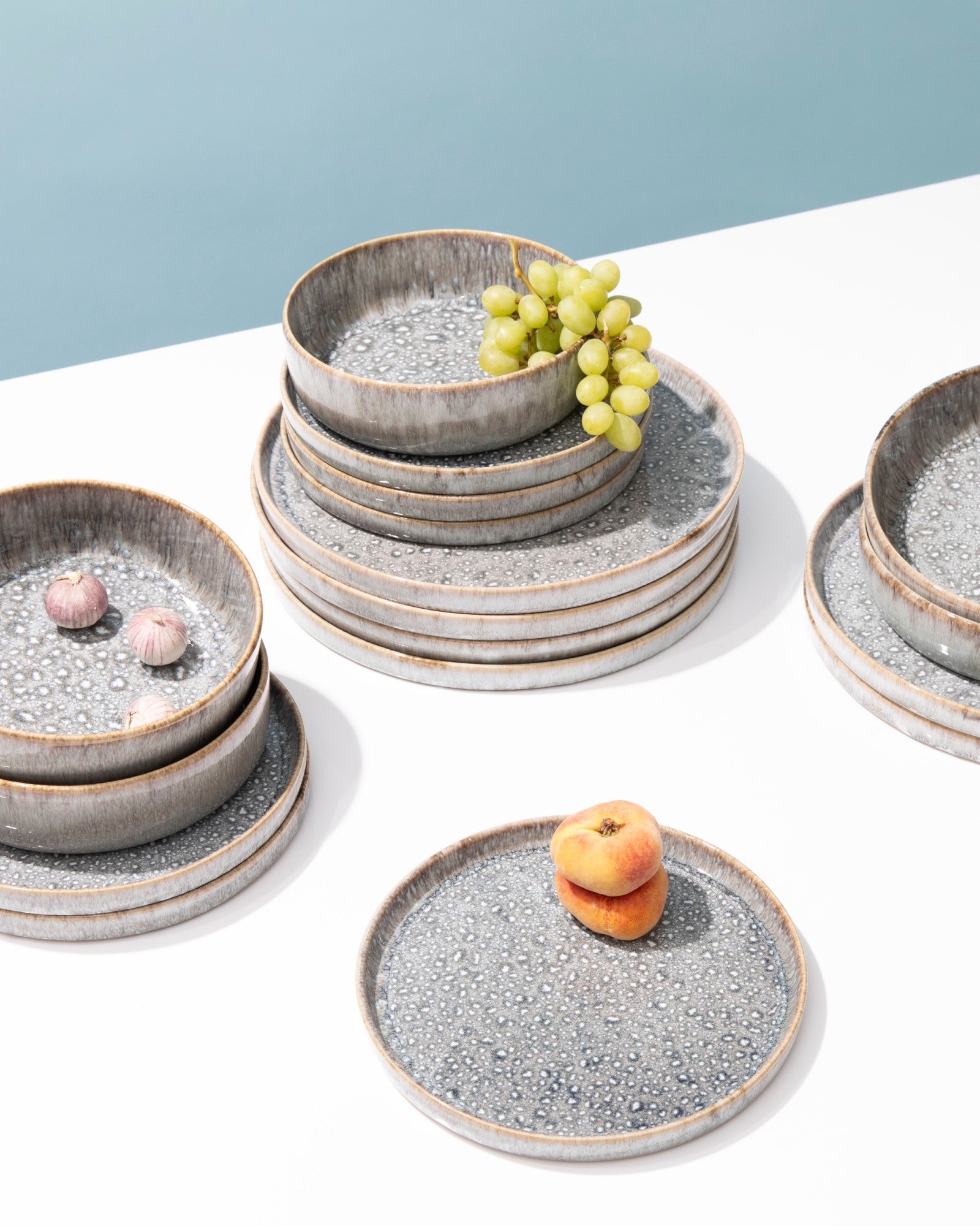 CORDOAMA - TABLEWARE SET MODERN GRAY 24 PIECES