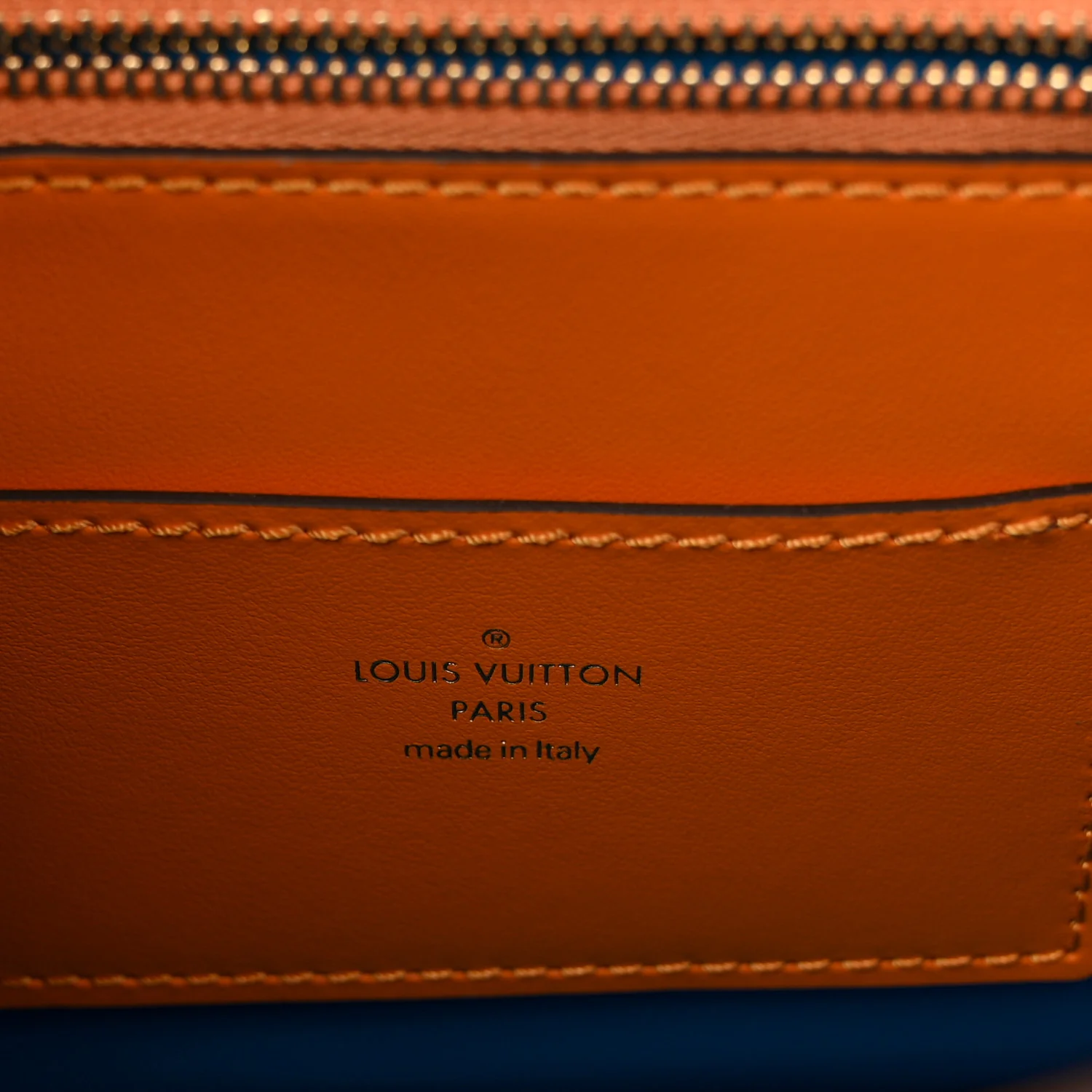 Smooth Calfskin LV Pont 9 Summer Gold
